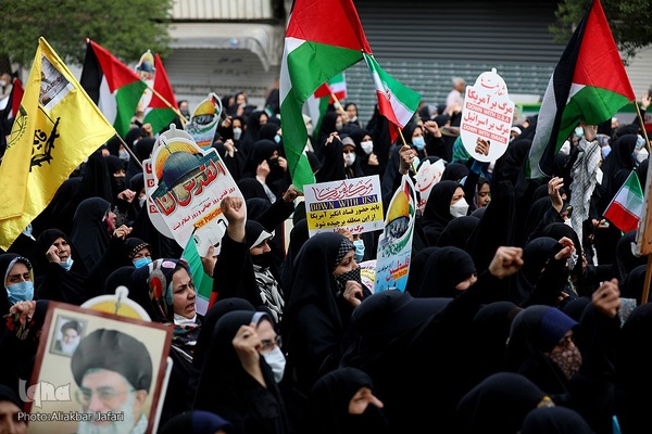 راهپیمایی روز قدس در گرگان