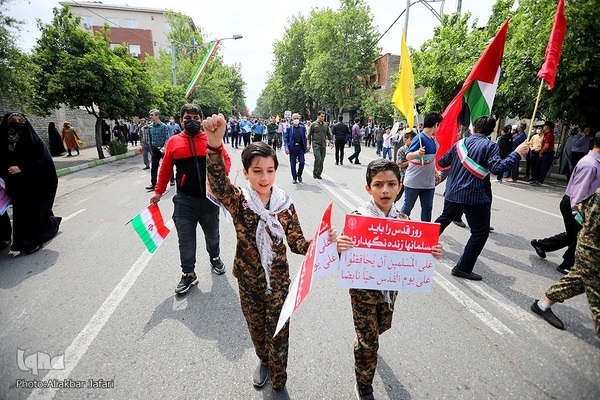 راهپیمایی روز قدس در گرگان