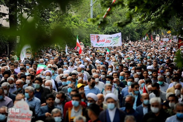 راهپیمایی روز قدس در گرگان