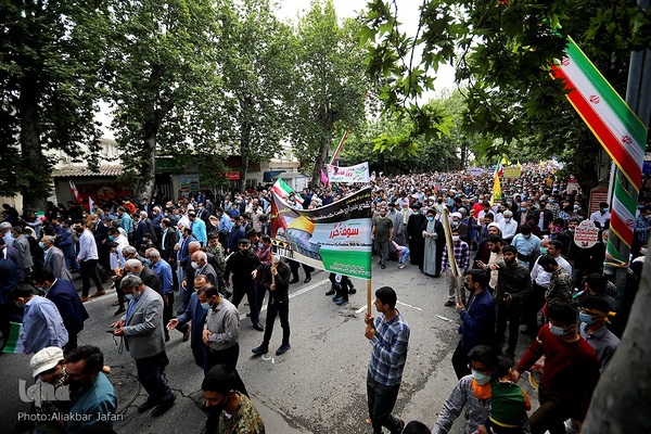 راهپیمایی روز قدس در گرگان