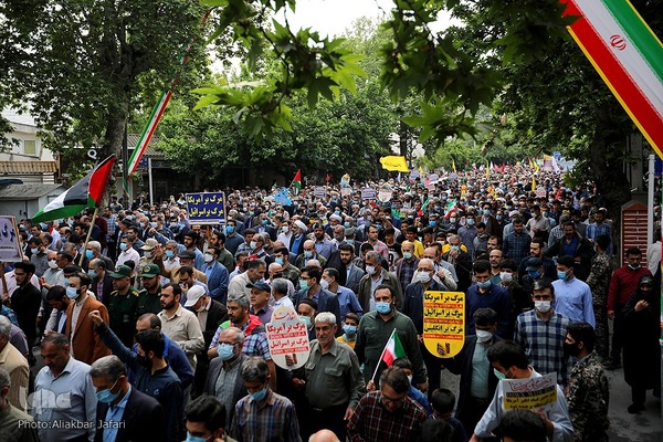 راهپیمایی روز قدس در گرگان