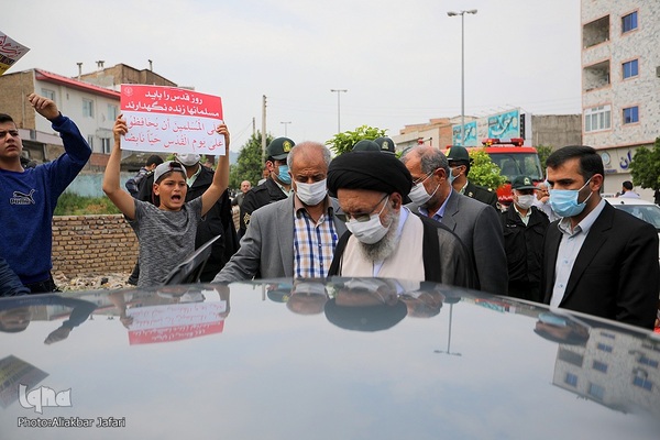 راهپیمایی روز قدس در گرگان