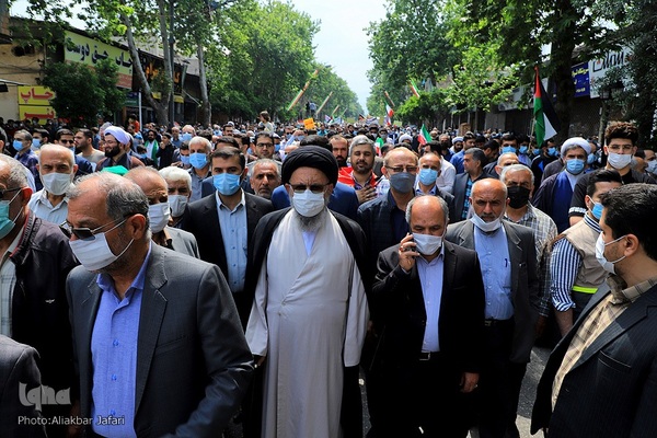 راهپیمایی روز قدس در گرگان