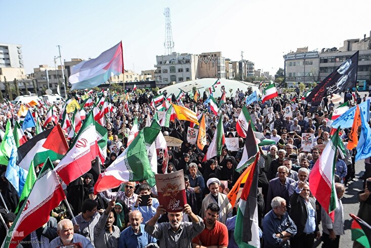 Masu Sallar Juma'a na Iran sun yi tattaki zuwa Taimakon Muryar Gaza