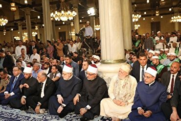 Bikin Maulidin Manzon Allah (SAW) a Masallacin Imam Husaini (AS) da ke birnin Alkahira