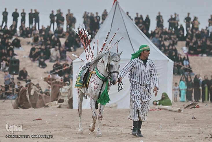 Takziah Kesyahidan Pemimpin pemuda syurga Husaini di Noushabad, Kashan