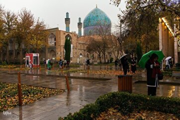 Em Fotos: Isfahan do Irã em um Dia Chuvoso