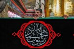 Haram ya Najaf yafunikwa kwa kitambaa cheusi kabla ya kumbukumbu ya Wafat wa Mtume Muhammad (SAW)