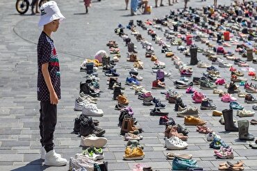 Hollanda'da, işgalcilerin saldırılarında şehit olan Filistinli çocuklar için anma etkinliği düzenlendi