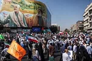 تھران میں «بشارت نصر» ریلی